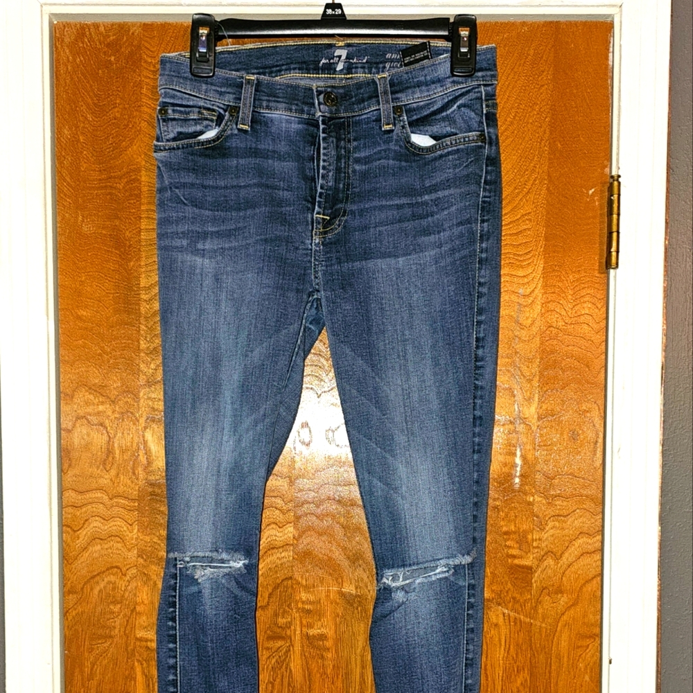 7 for all mankind size 27 skinny jeans Like new